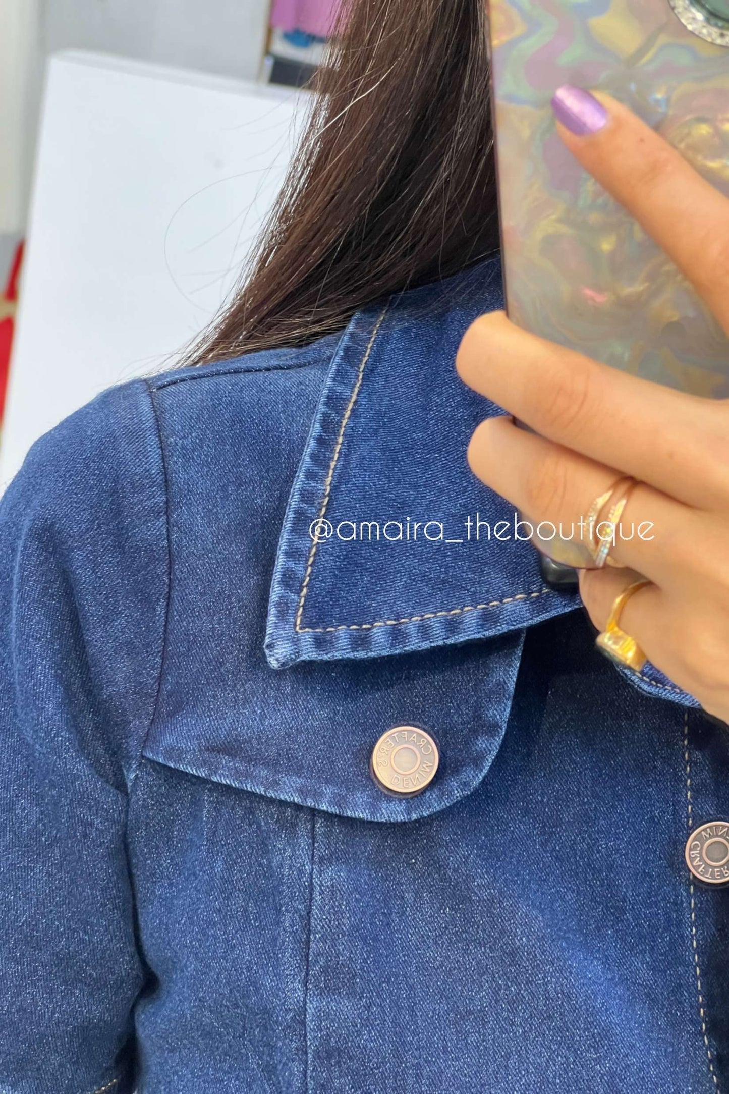 BESSIE DENIM DRESSES