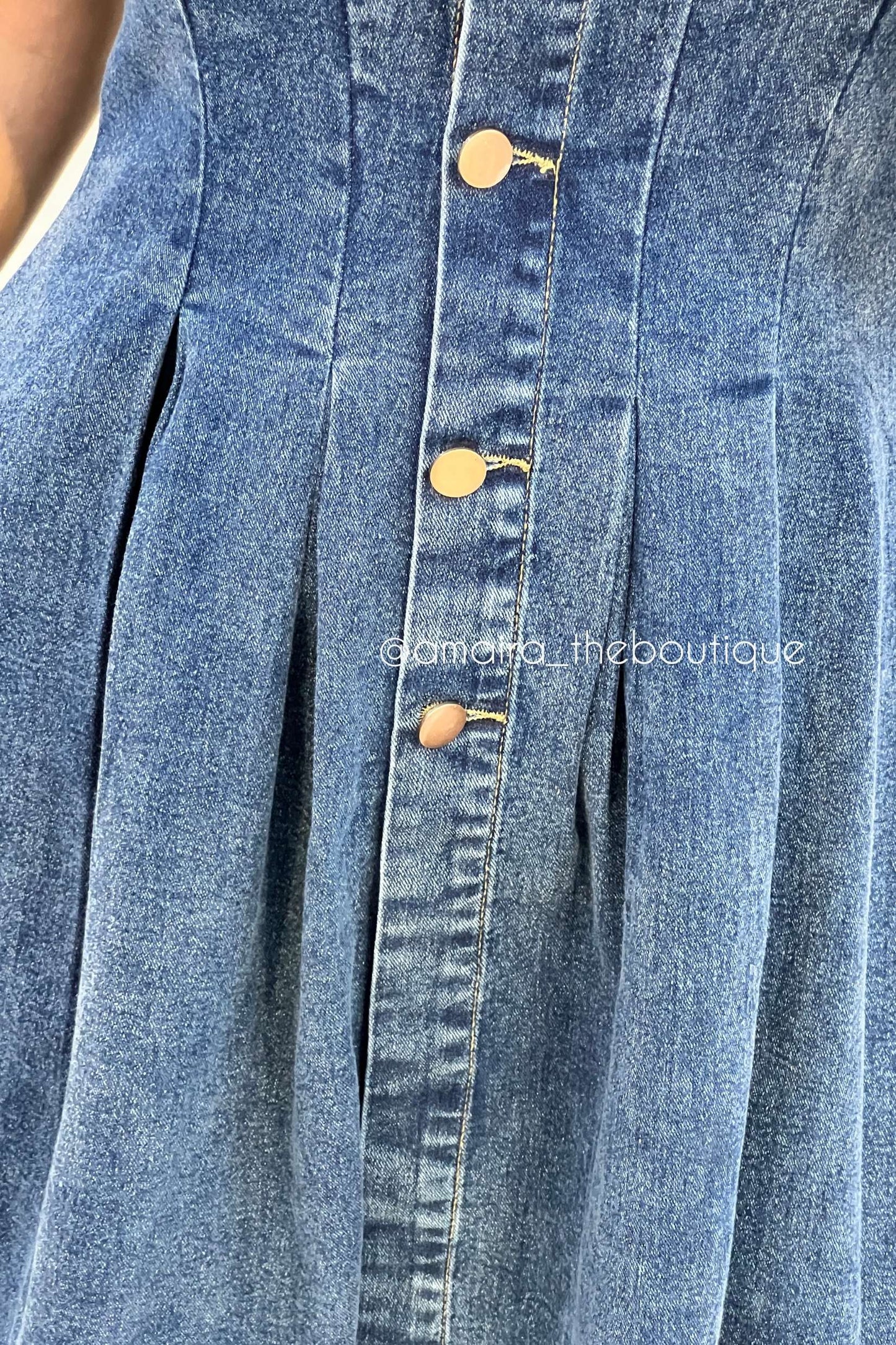 LILA DENIM DRESSES