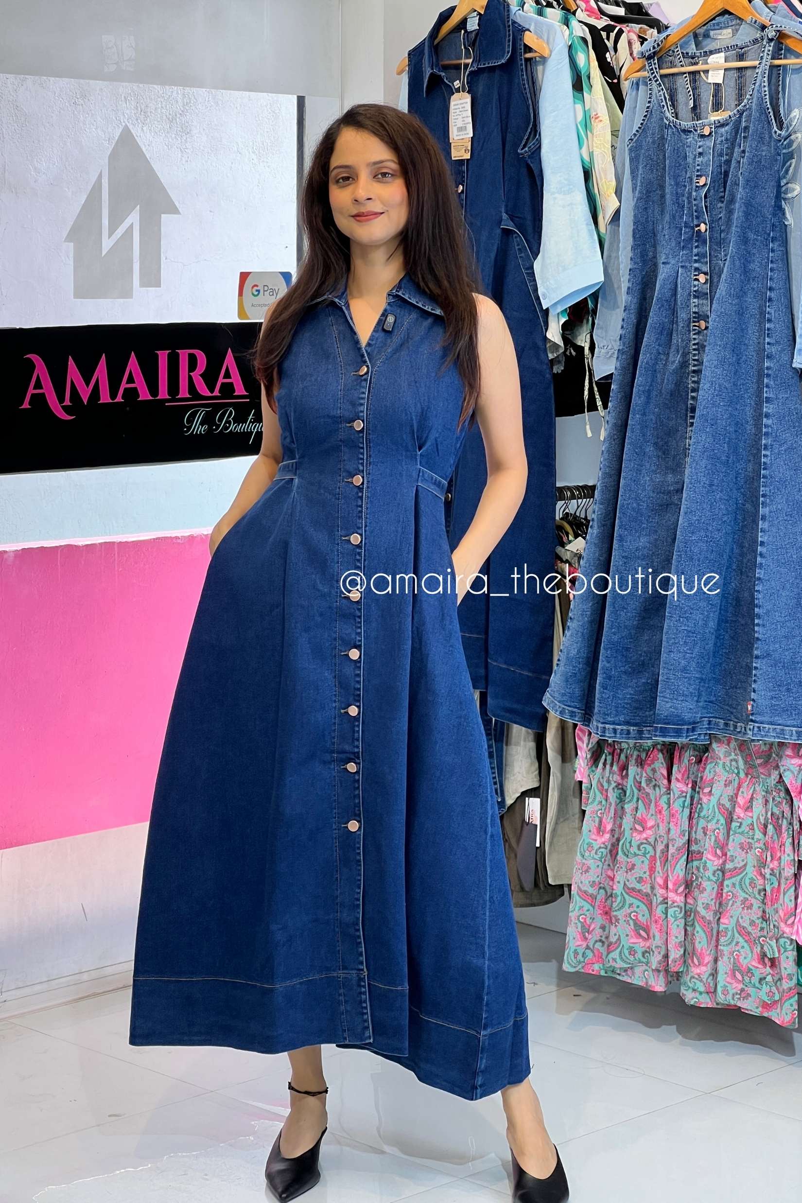 DANA DENIM DRESSES – Amaira