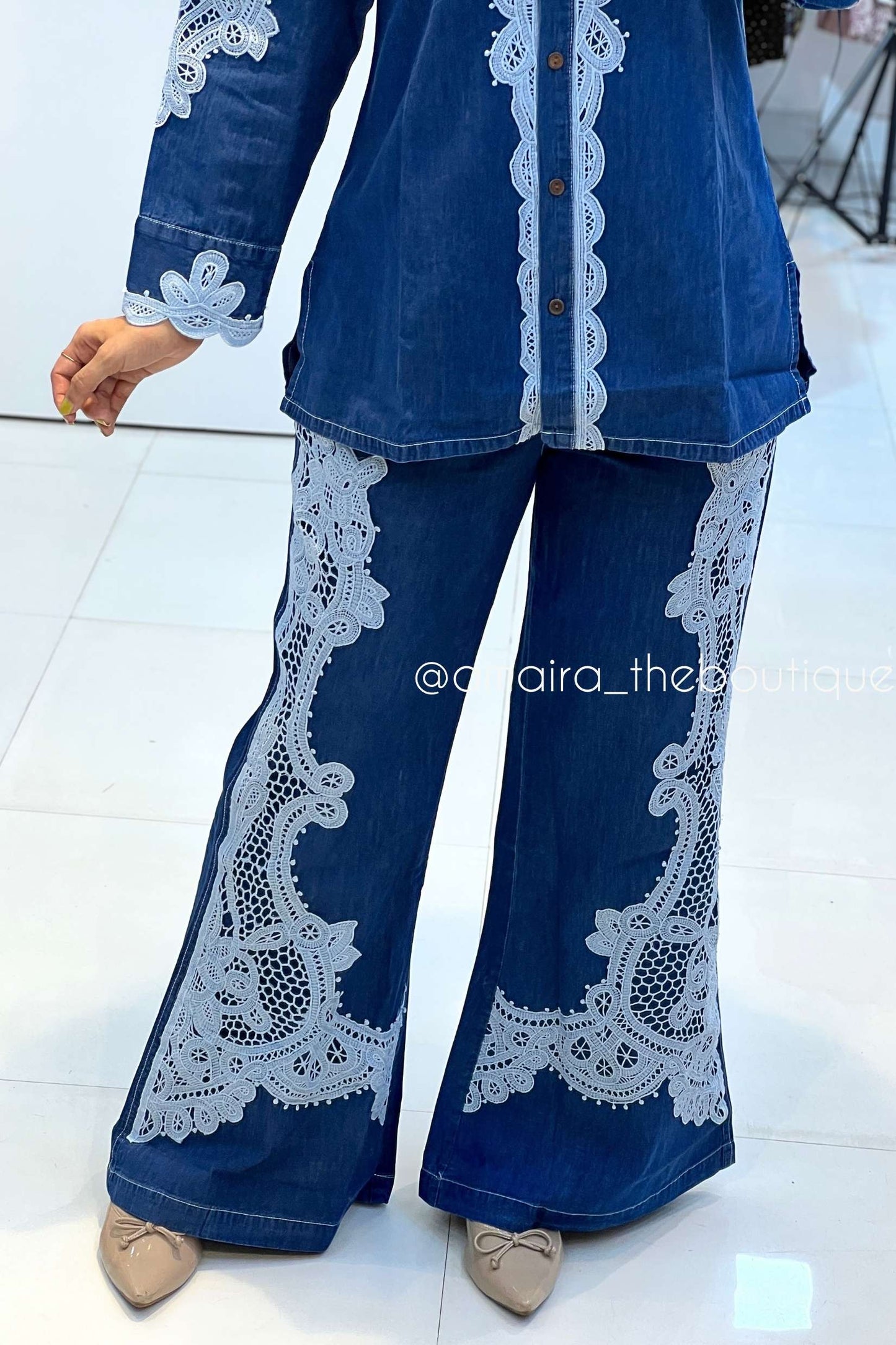 CELESTE DENIM COORDS