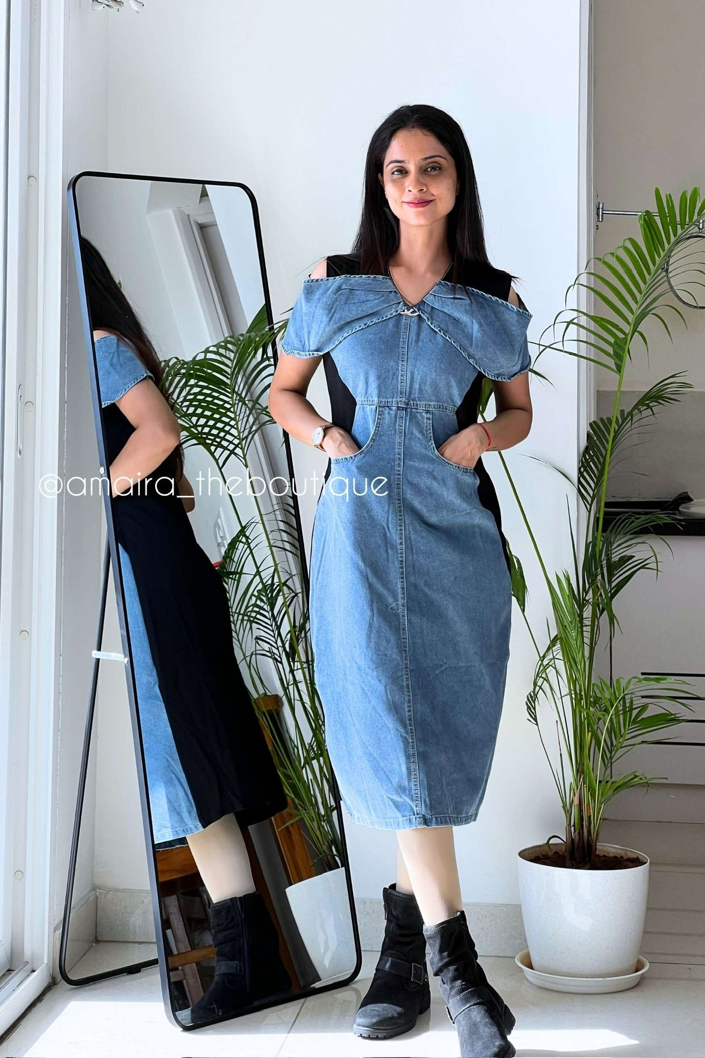 TAMARA DENIM DRESSES