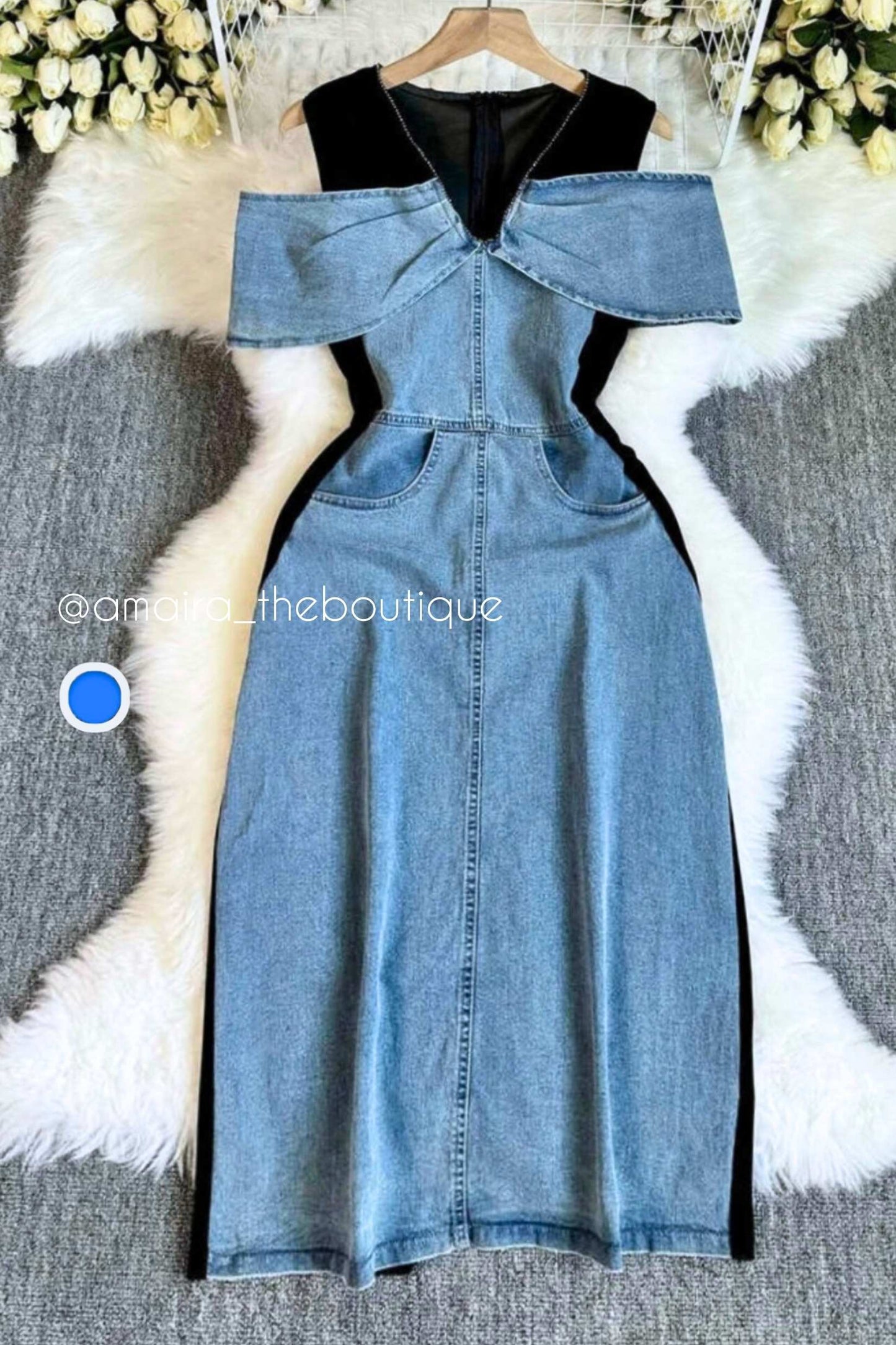 TAMARA DENIM DRESSES