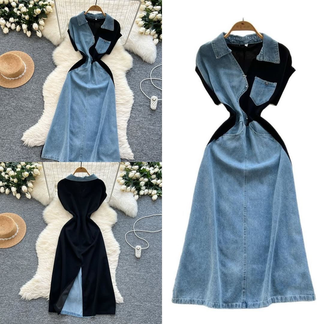 NORA DENIM DRESS