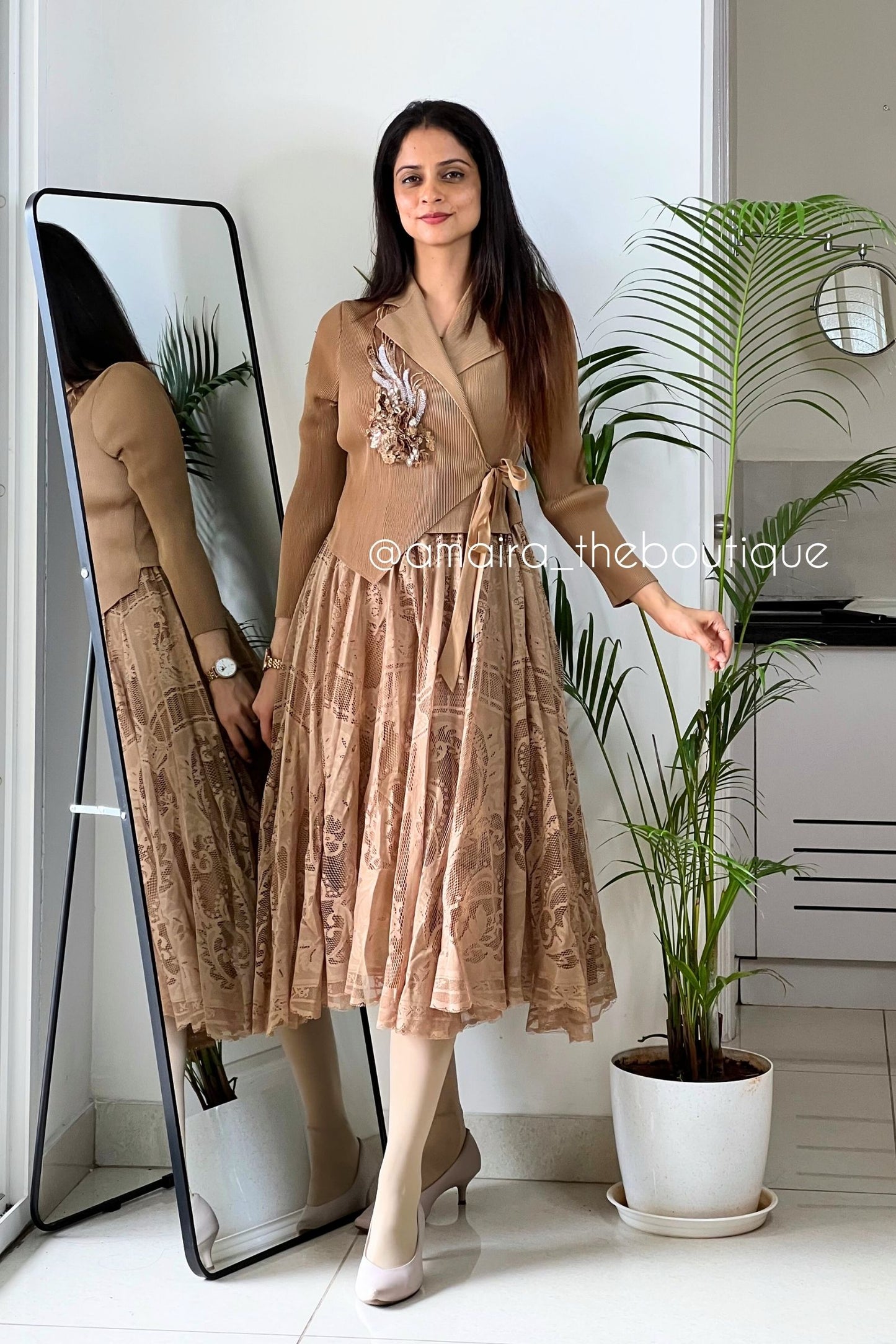 LACY KOREAN DRESS
