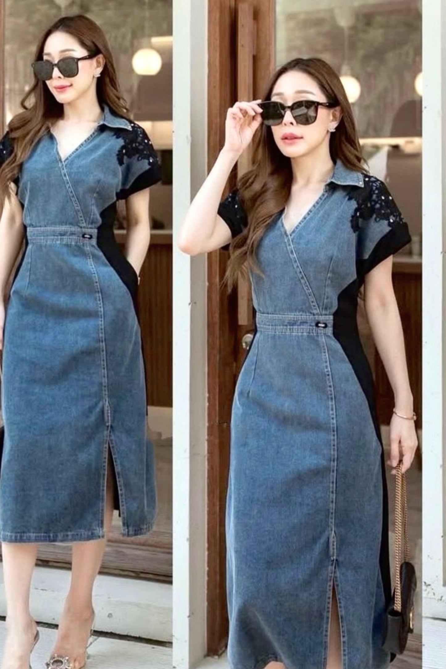 LAYLA DENIM DRESSES