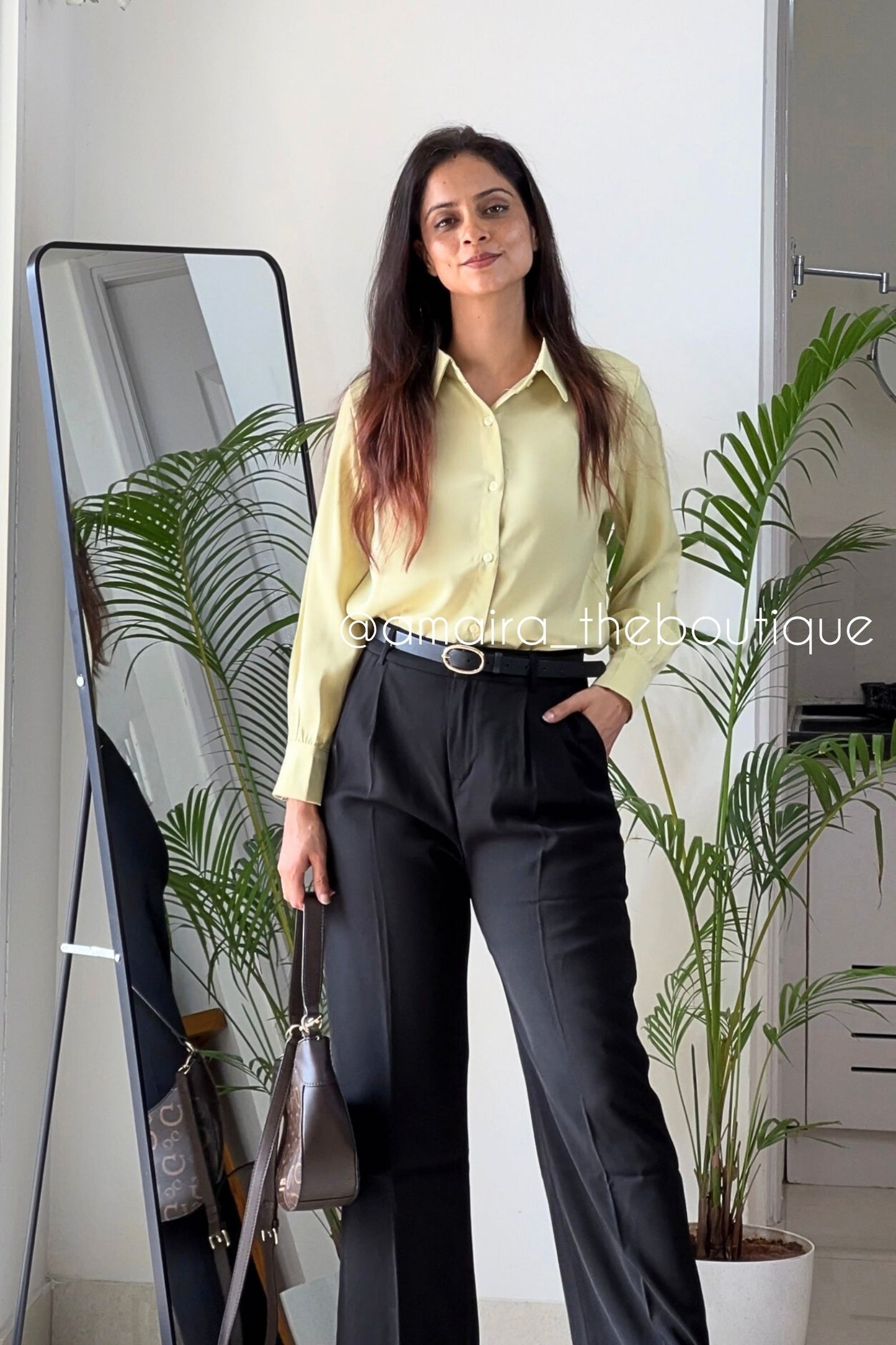 SATIN OFFICE SHIRTS
