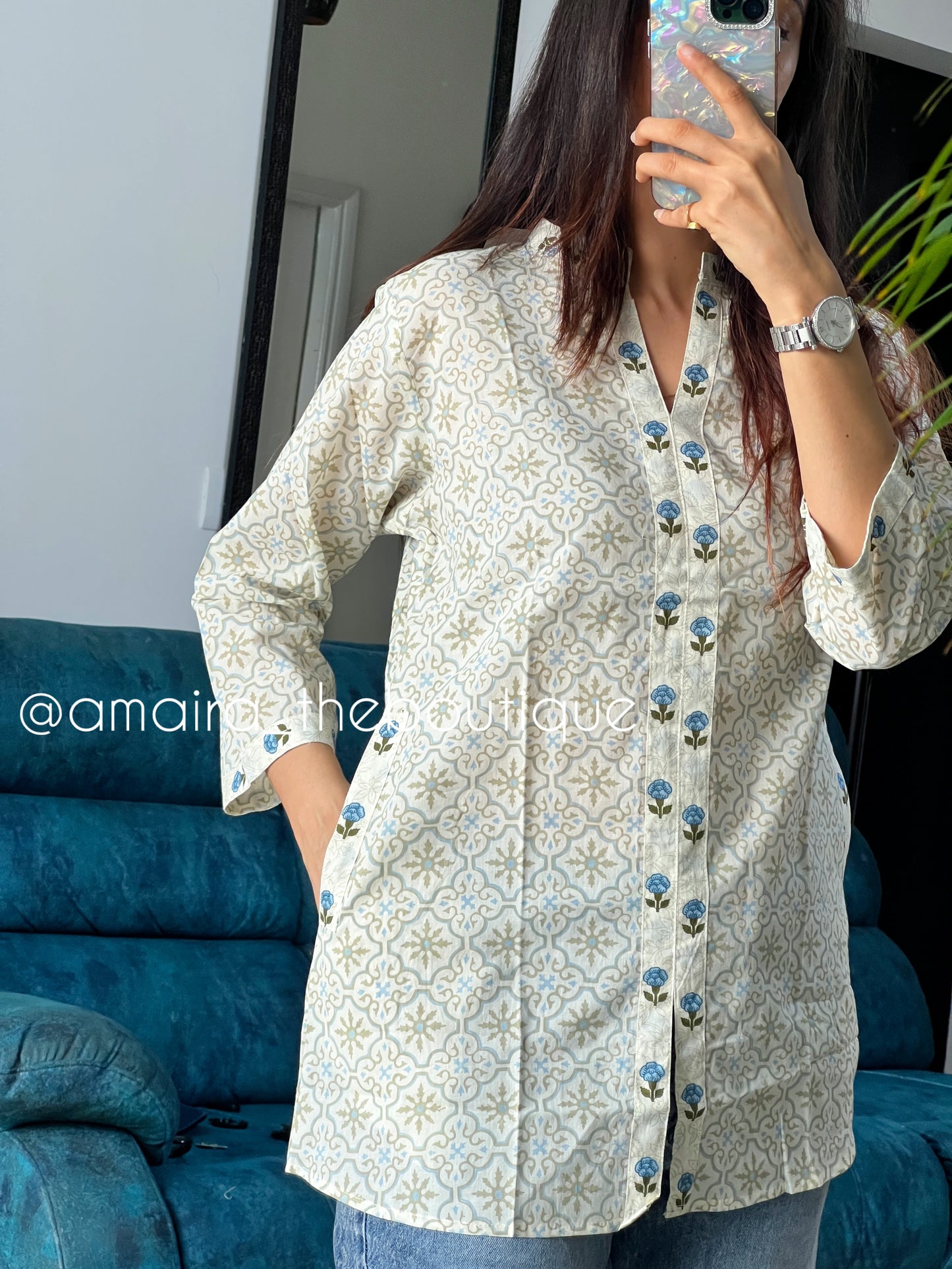 COTTON SHORT KURTIS