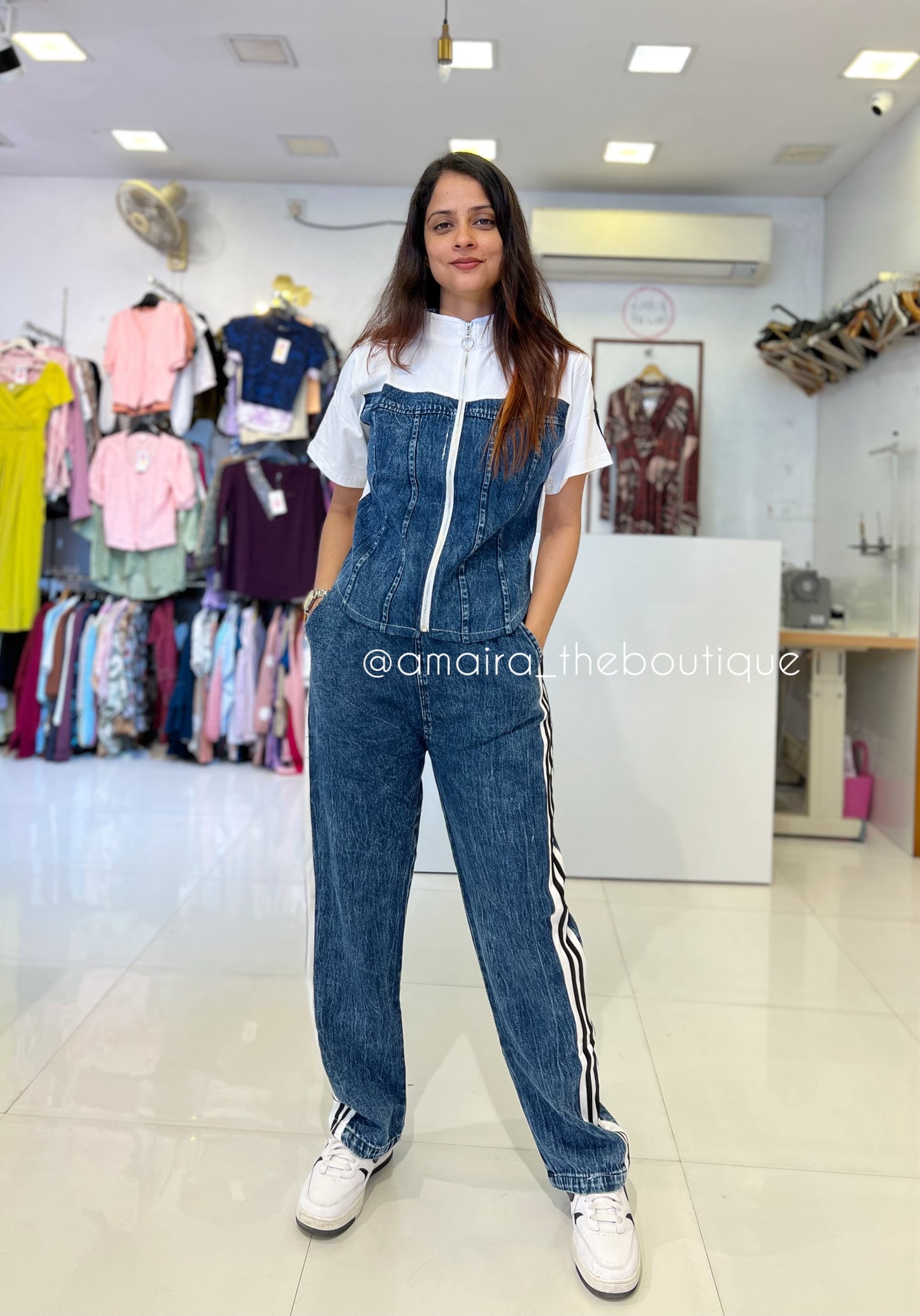 Kate denim co-ord set