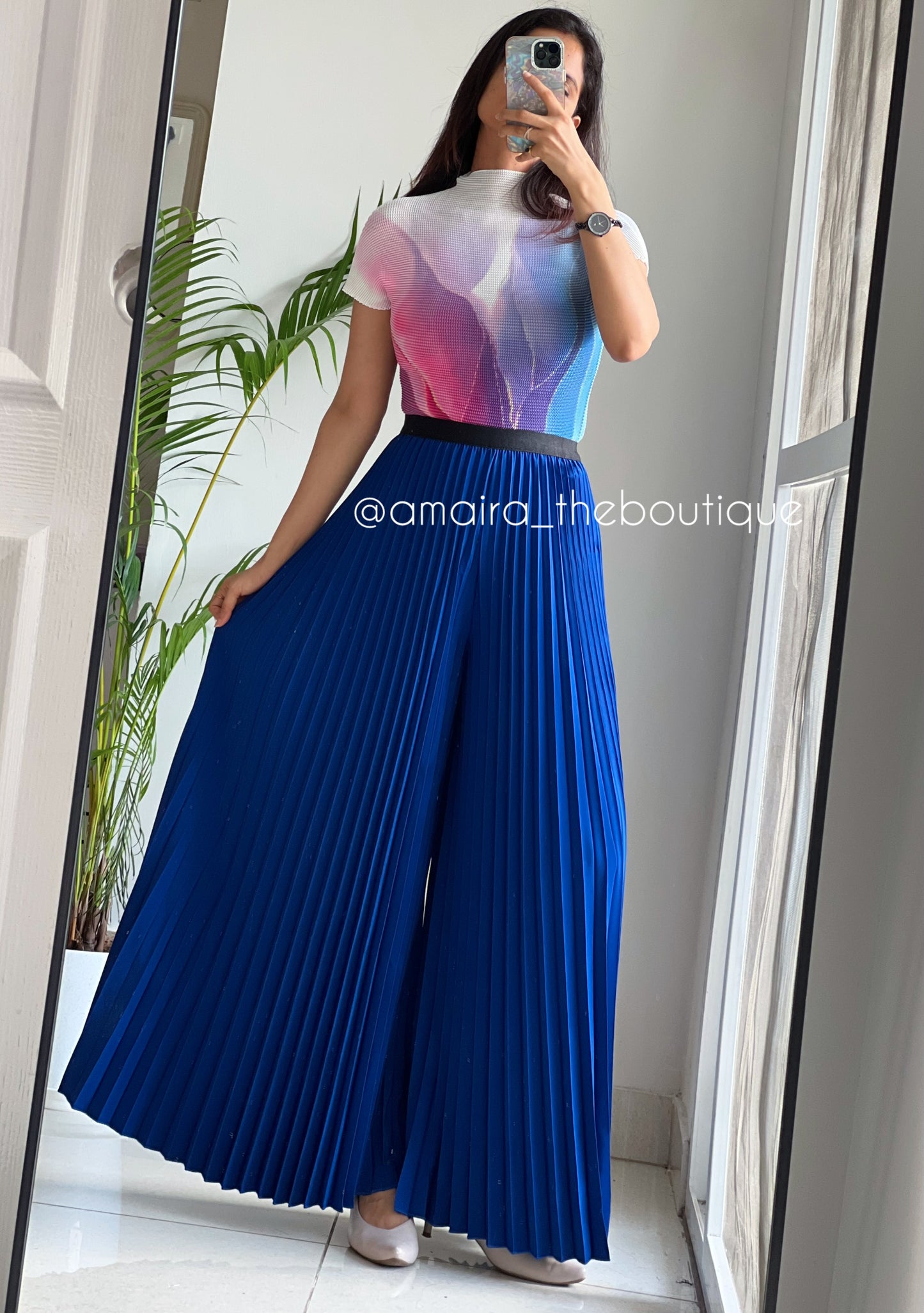RAINBOW PLEATED CO-ORDS-3
