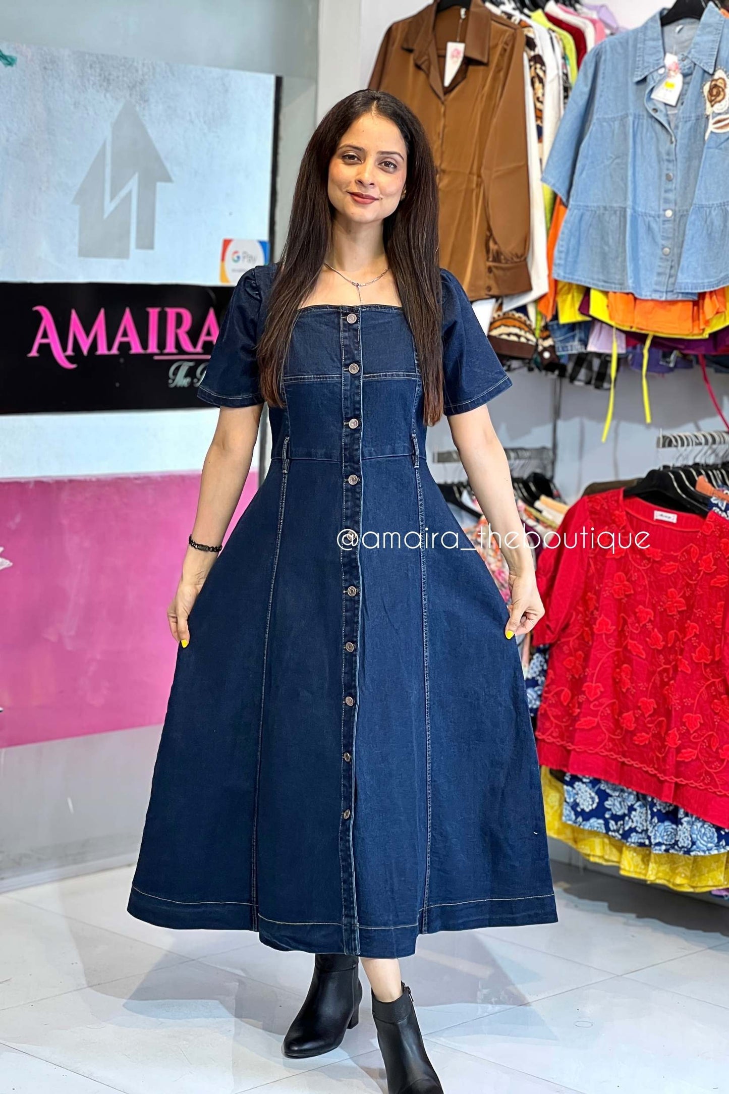 BLUEBELL DENIM DRESSES