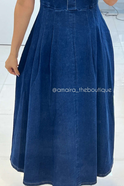 BESSIE DENIM DRESSES