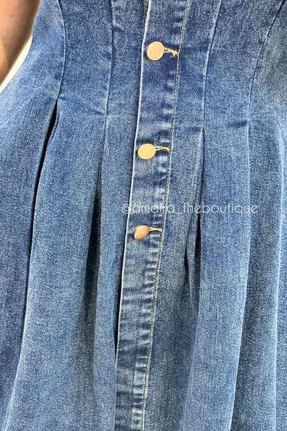 LILA DENIM DRESSES