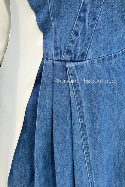 AYLA DENIM DRESSES