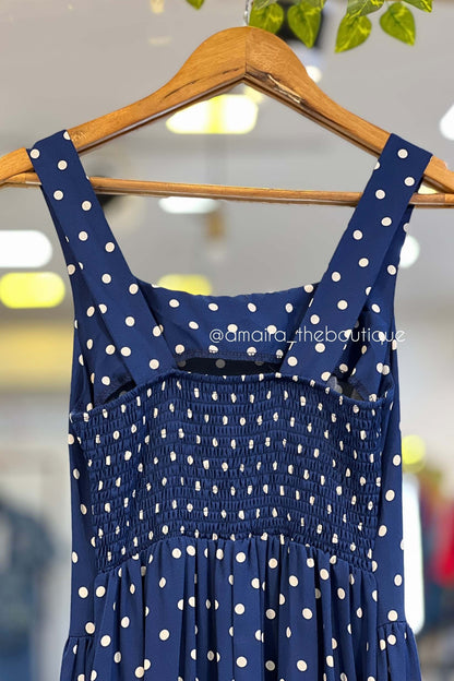 FIONNA POLKA DRESS
