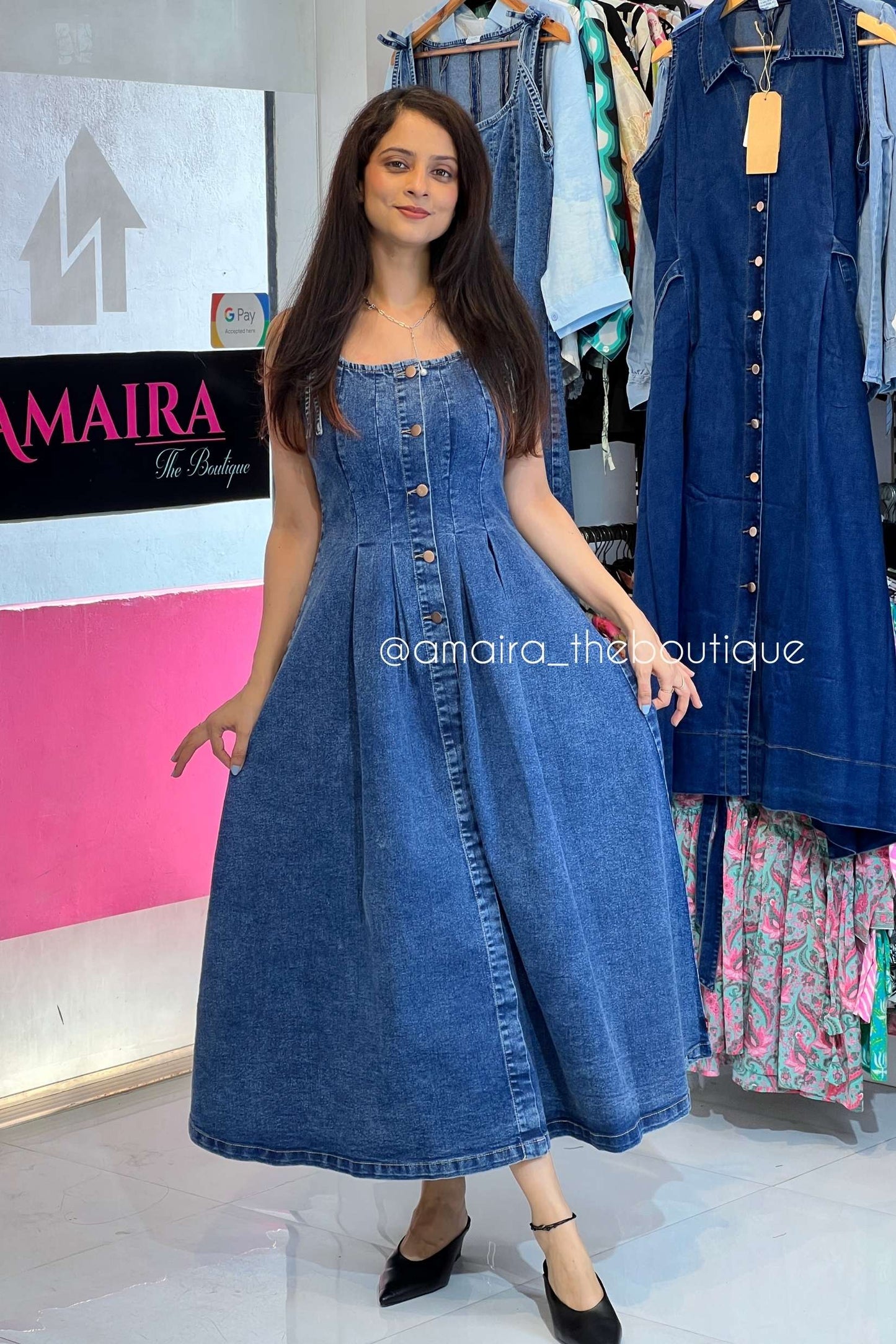 LILA DENIM DRESSES