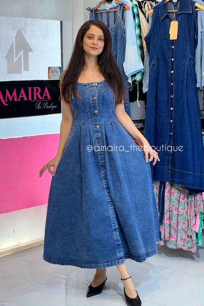 LILA DENIM DRESSES