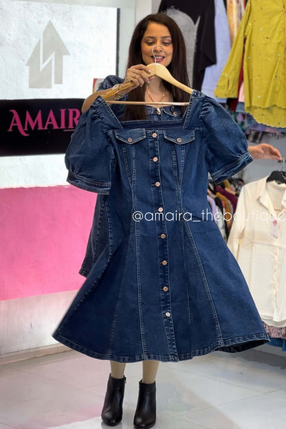 BEBE DENIM DRESSES