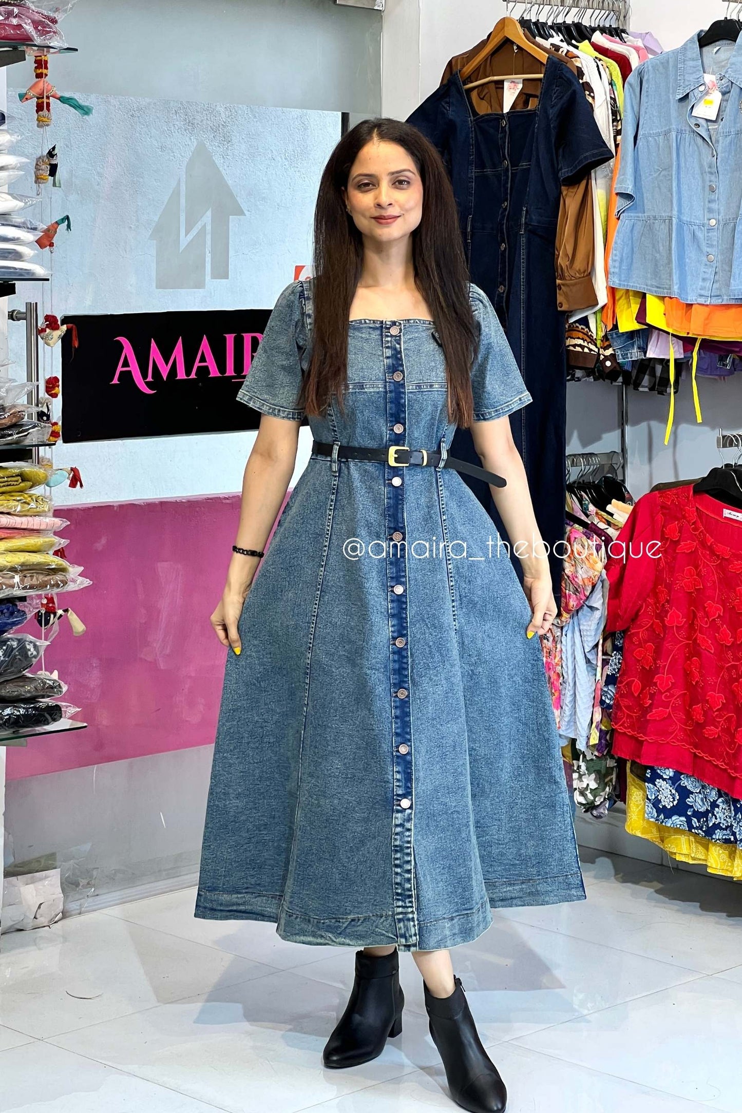BLUEBELL DENIM DRESSES