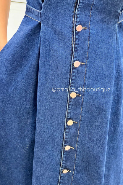 DANA DENIM DRESSES