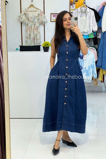 DANA DENIM DRESSES