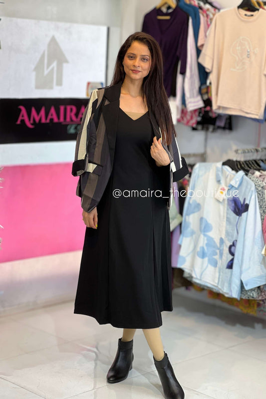 BLAZER ON DRESS