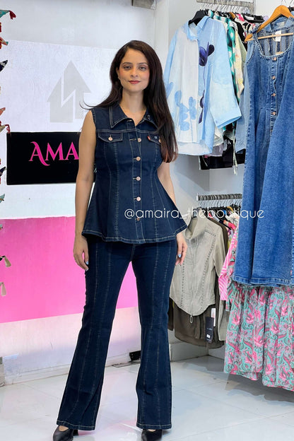 CYNTHIA DENIM COORD