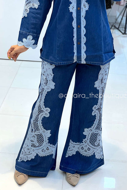 CELESTE DENIM COORDS