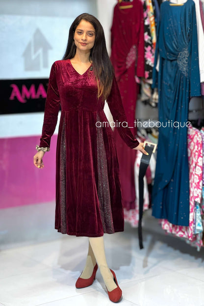 GRACE VELVET DRESSES