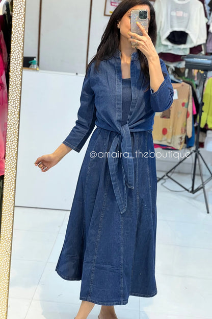 FICO DENIM DRESSES