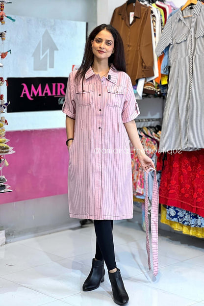 DOVE SHIRT DRESSES