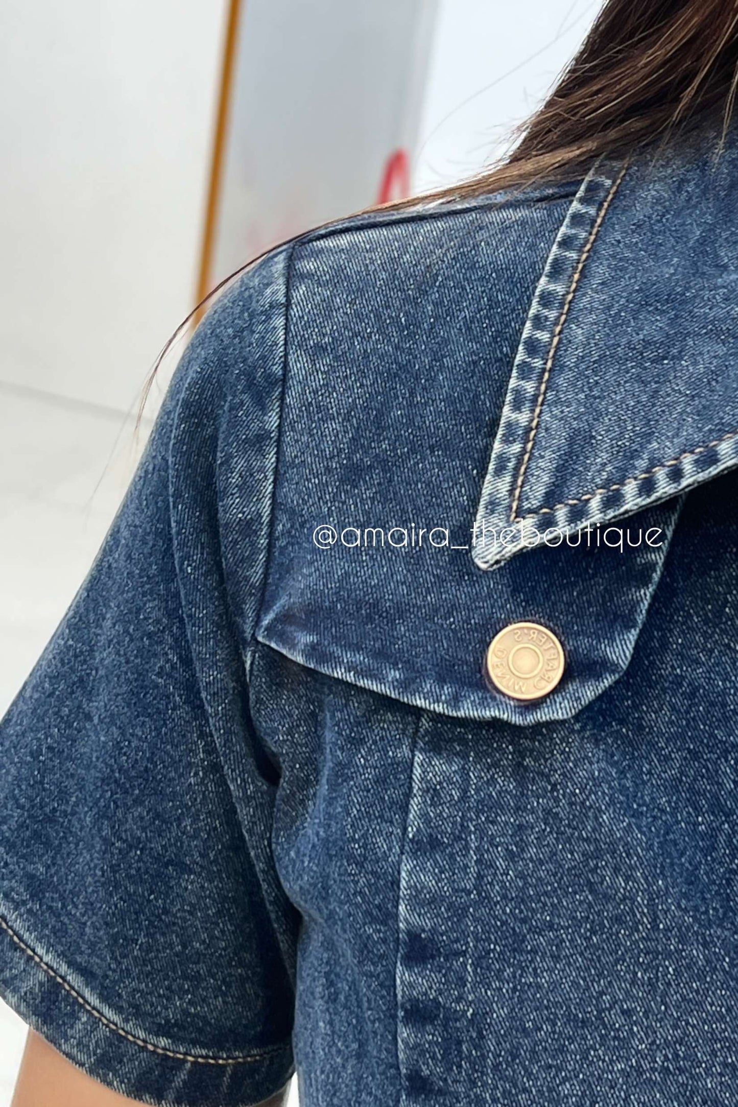 BESSIE DENIM DRESSES
