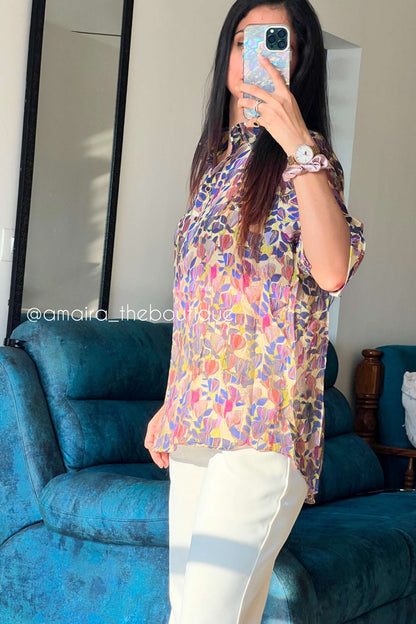 SEMI-SHEER SHIRTS