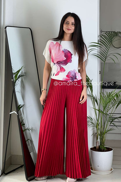 RAINBOW PLEATED CO-ORDS 2