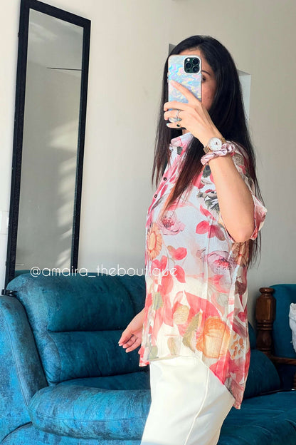 SEMI-SHEER SHIRTS