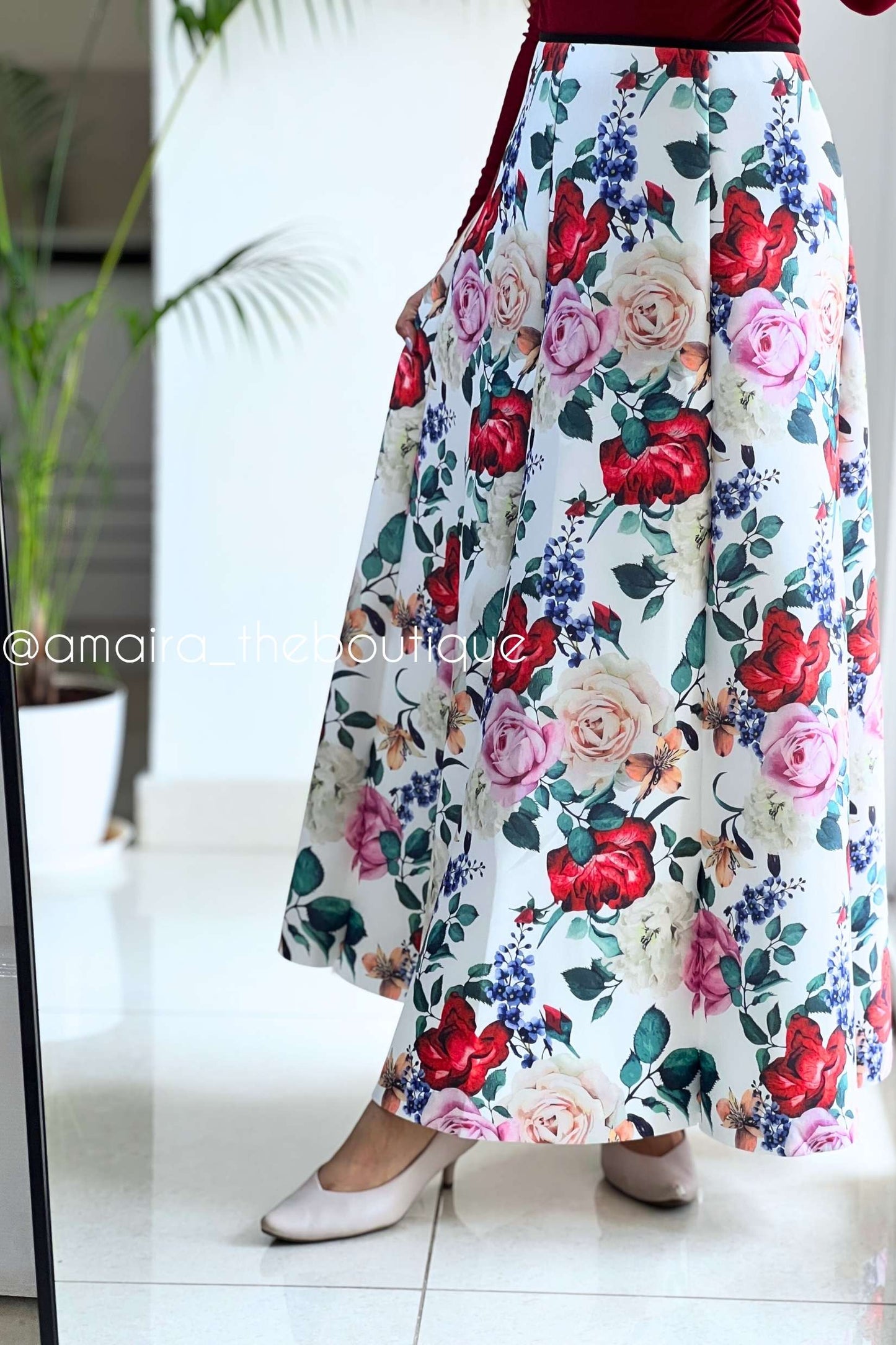 CONNIE LONG SCUBA SKIRTS