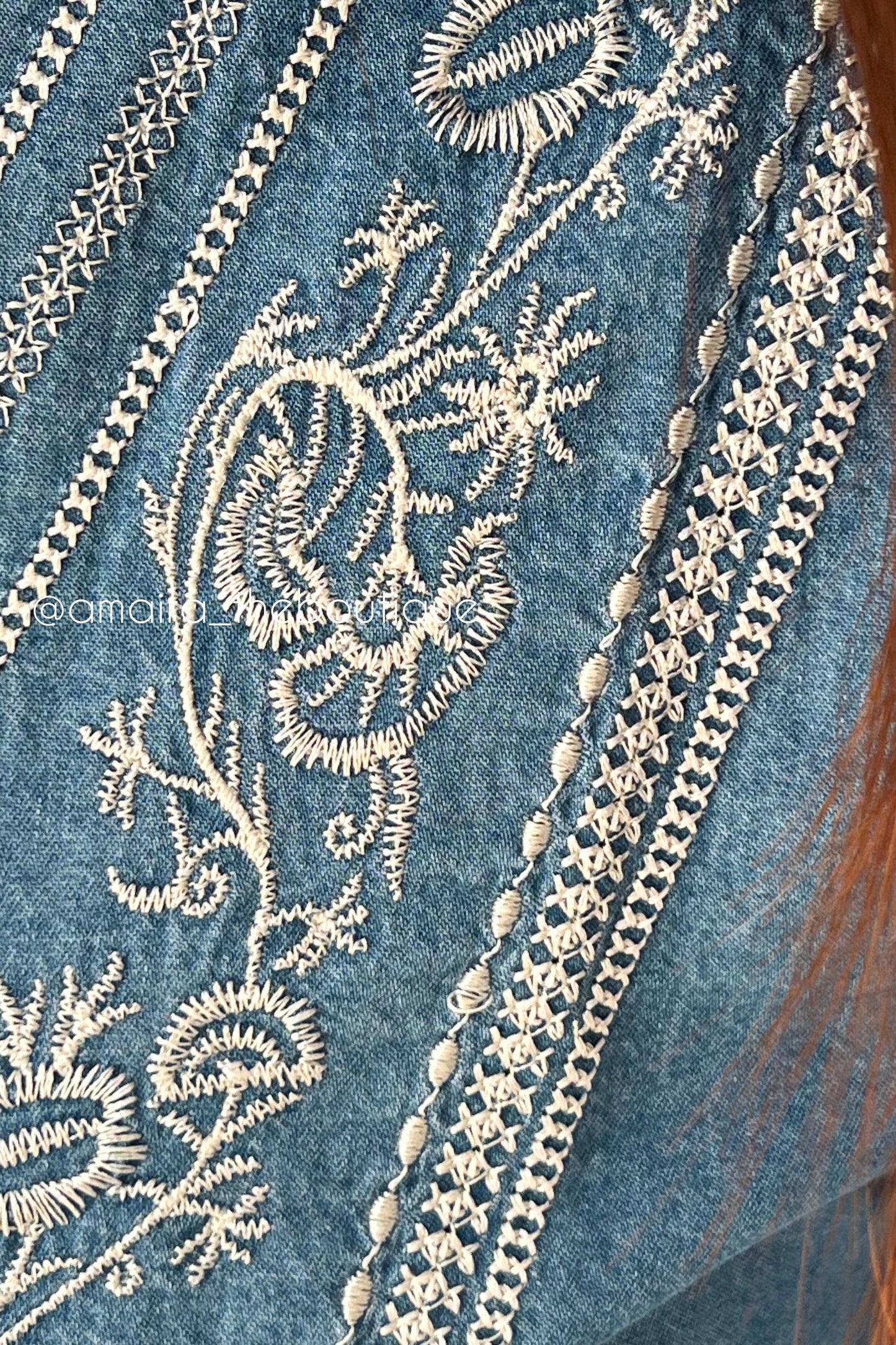 DENIM TOPS