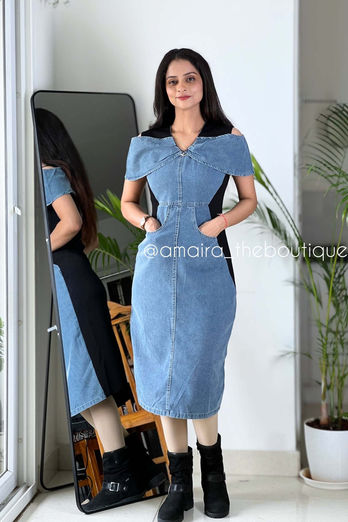 TAMARA DENIM DRESSES
