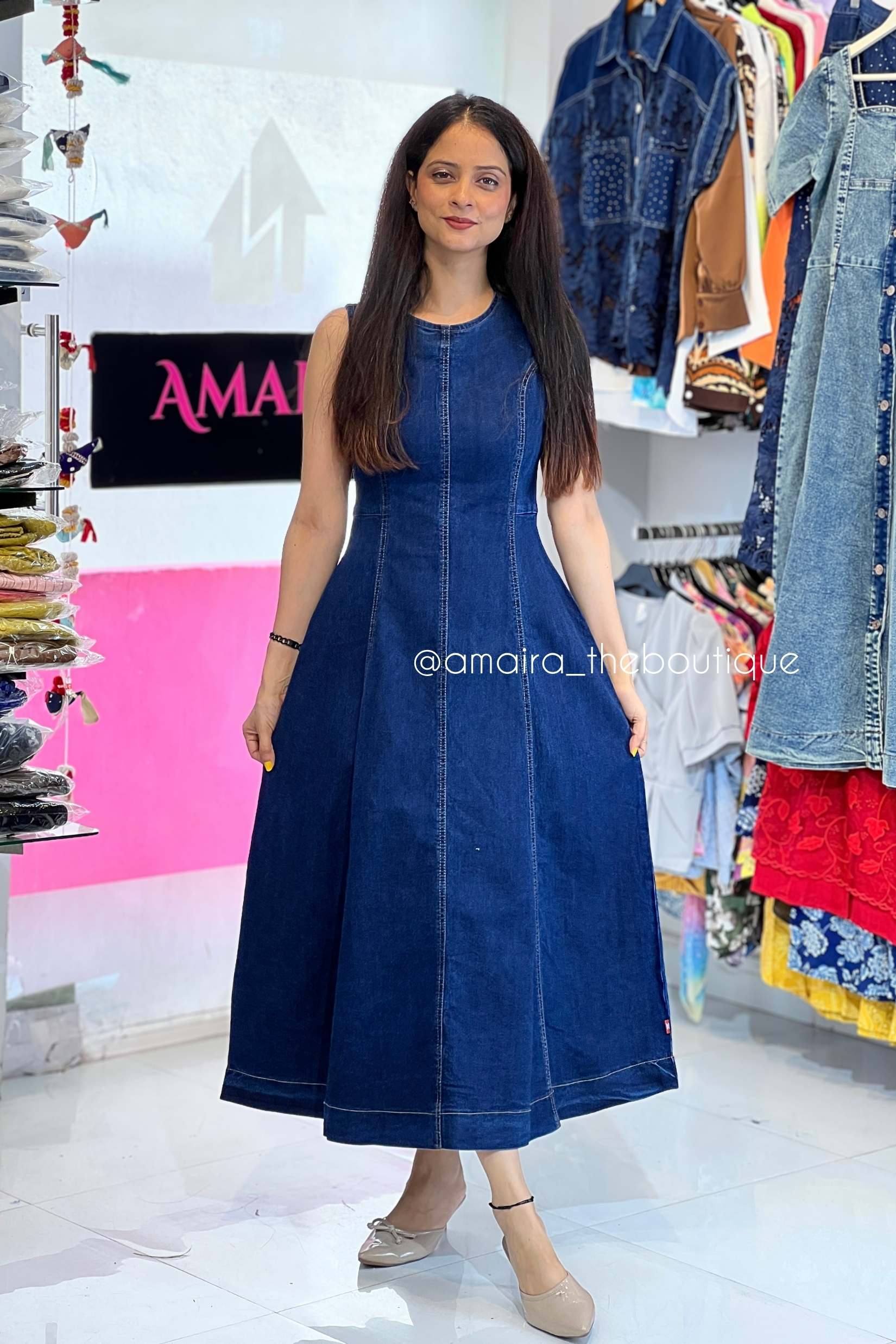 JOVIE DENIM DRESSES