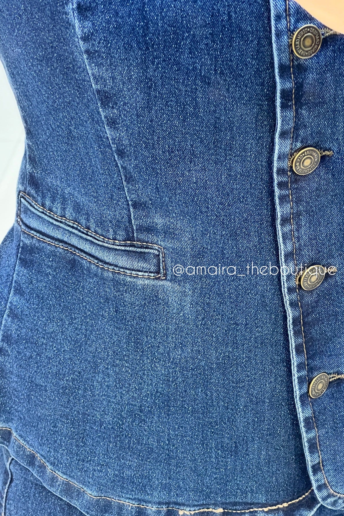 BLUE CRUSH DENIM COORDS