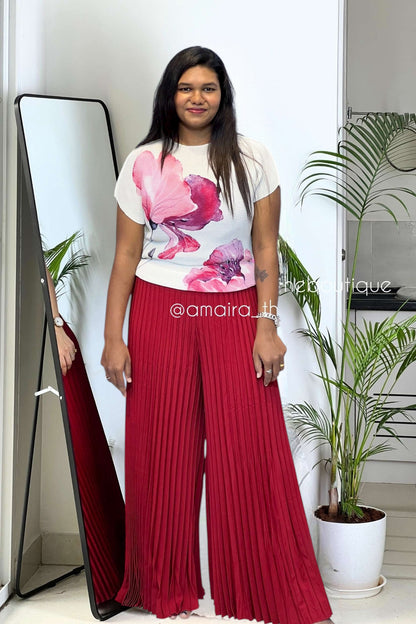 RAINBOW PLEATED CO-ORDS 2