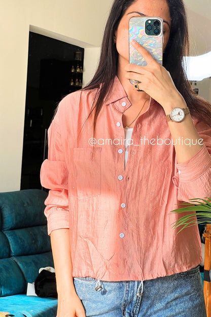 SHEER SHIRT