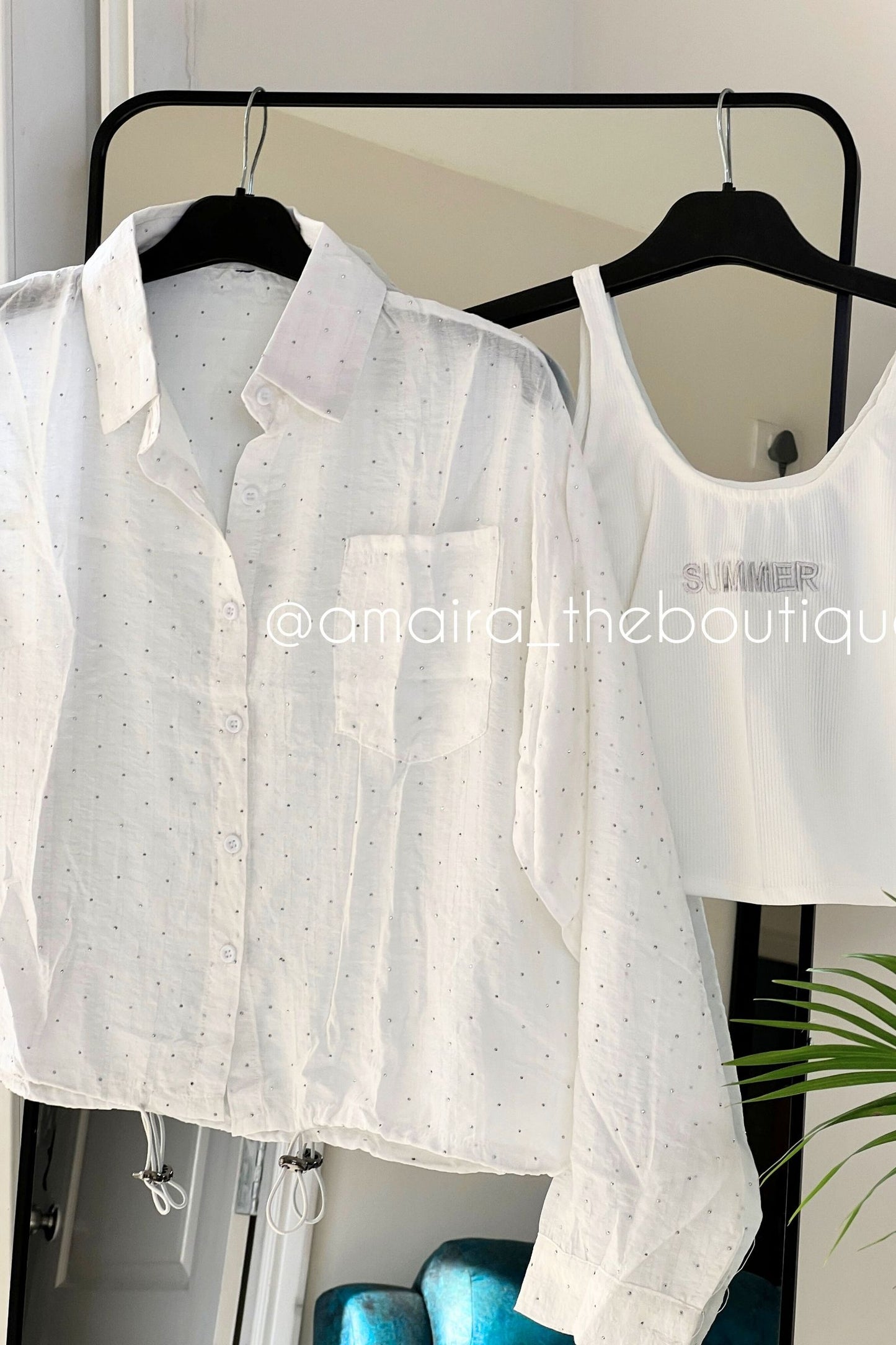 SHEER SHIRT