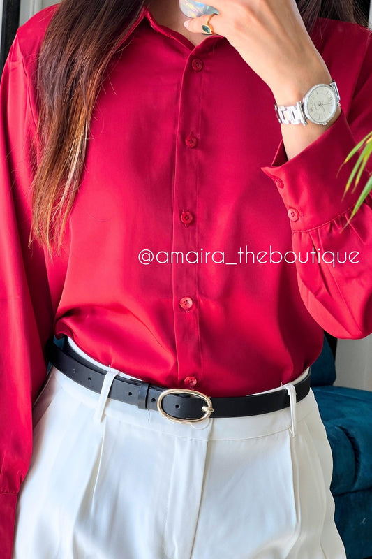 SATIN OFFICE SHIRTS