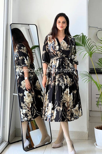 QUIRKY CREPE DRESSES