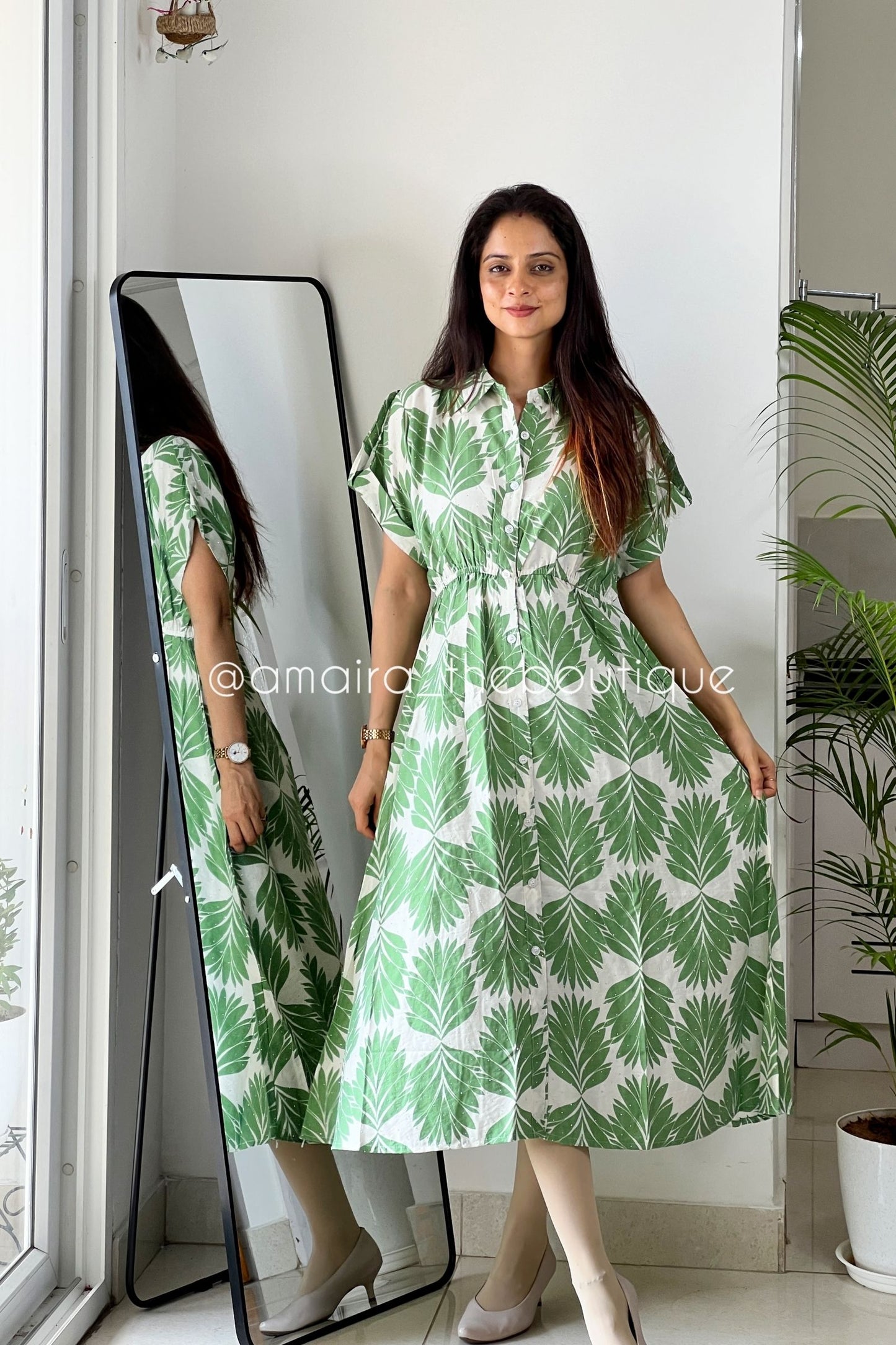 LEAFY SUMMER DRESSES