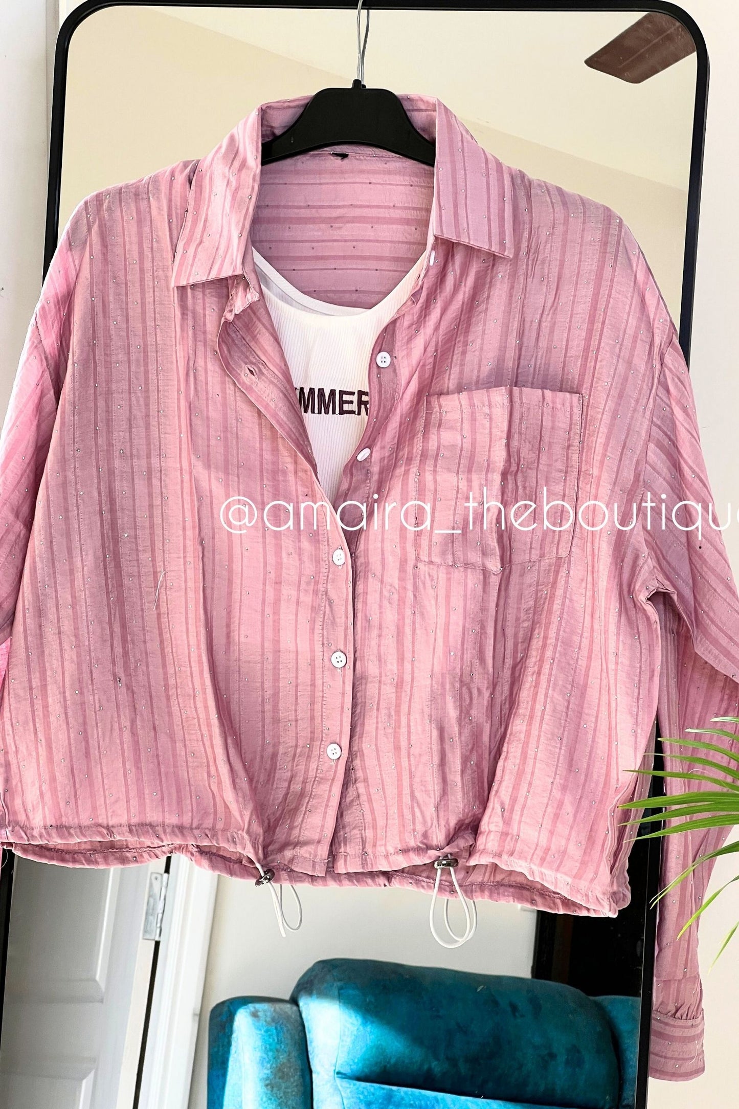 SHEER SHIRT