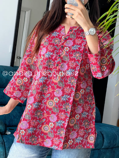 COTTON SHORT KURTIS