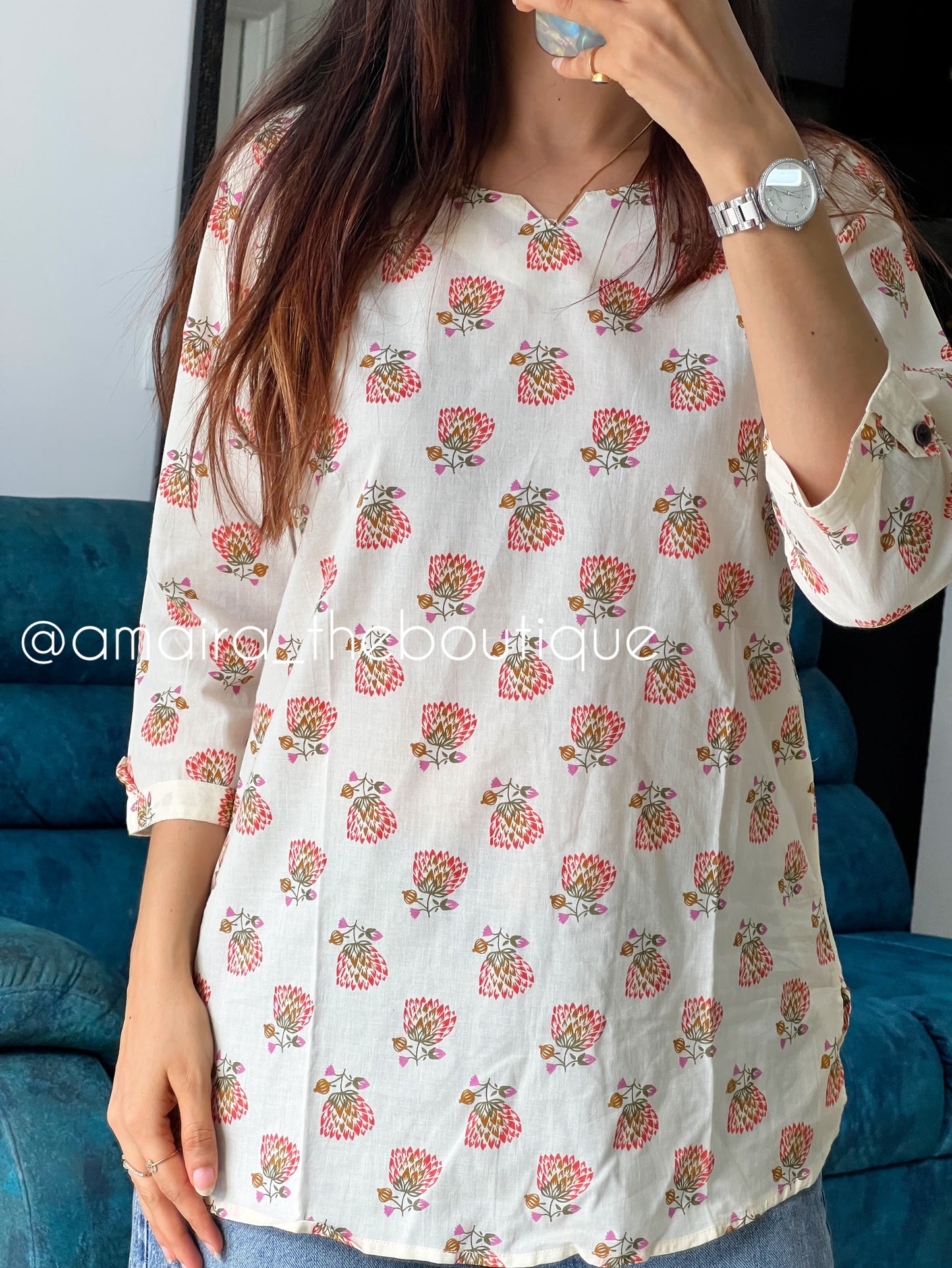 COTTON SHORT KURTIS