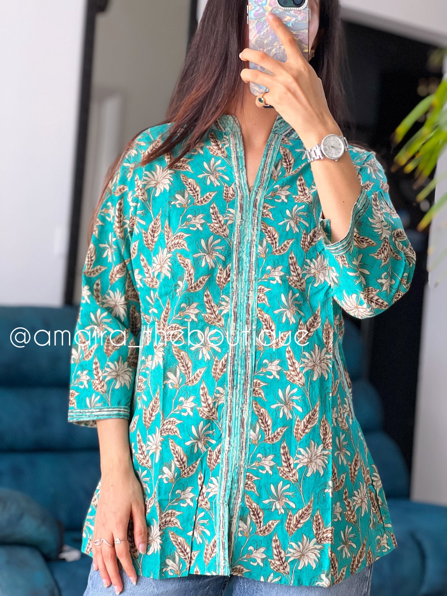 COTTON SHORT KURTIS