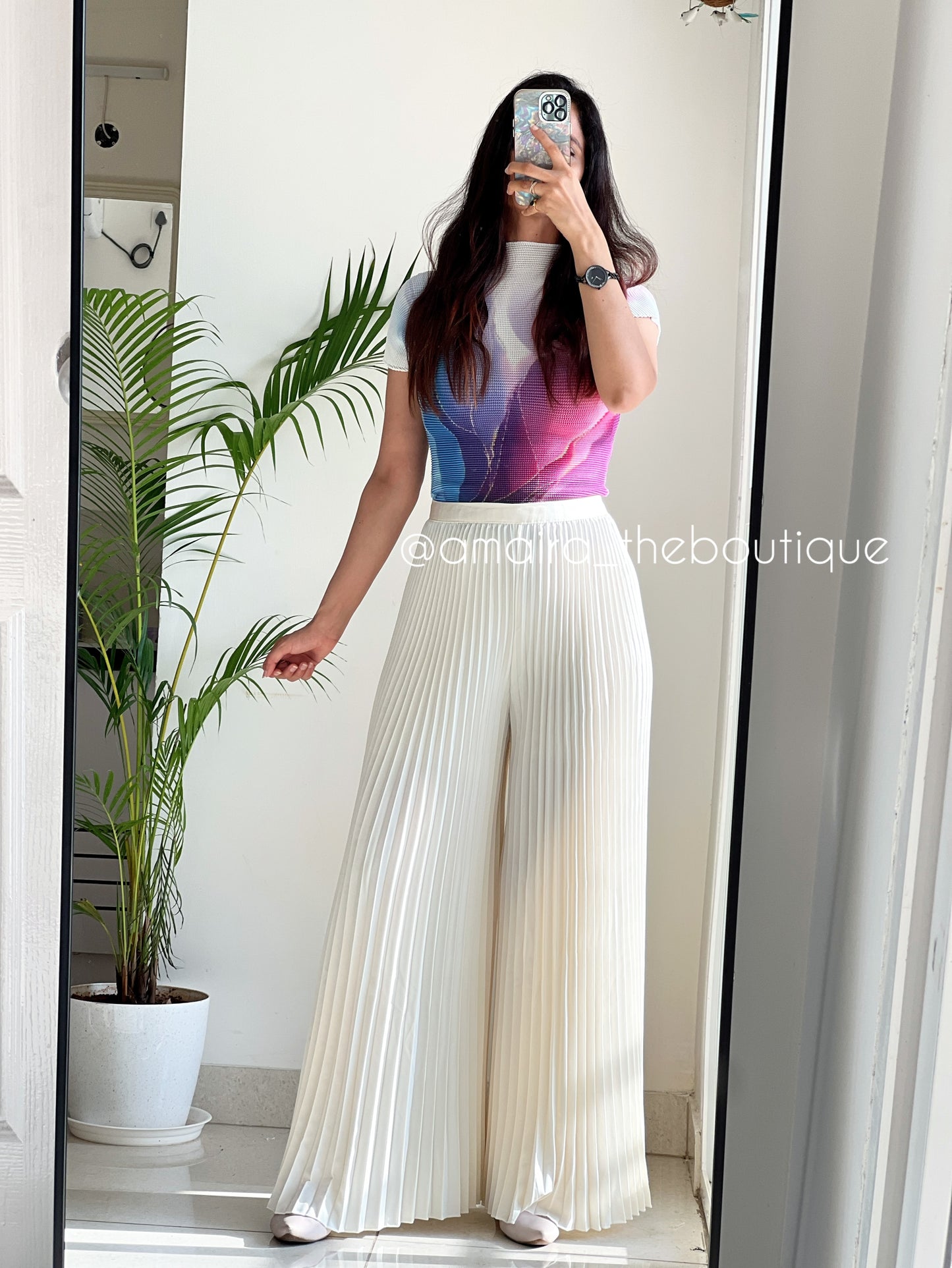 RAINBOW PLEATED CO-ORDS-4